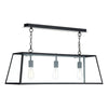 Academy 3 Light Bar Pendant Matt Black picture of the light design