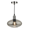 Aiden Easy Fit Pendant Shade Smoked Glass picture with a pendant suspension