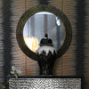 Ajuic Round Mirror life style picture