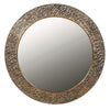 Ajuic Round Mirror picture on the white background