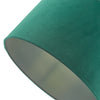 Akavia Drum Shade Green 35cm close view picture from the bottom