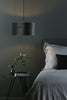 Akavia Drum Shade Grey 35cm life style pictuer