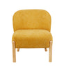 Alana Accent Chair Ochre front view picture of the chair