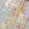 Scatterbox Allegra Cushion 45X45 cm Blush Sage close view picture of the pattern design