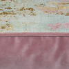 Scatterbox AllegraCushion 45X45 cm Blush Sage close view picture of the zipper