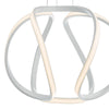 Alonsa Small Pendant White LED
 close view picture of the LED shade