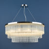 Alpheios 12 Light Chandelier Polished Chrome Glass life style picture