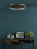 Alvaro 6 Light Flush Bronze/Brown Shade fit for any room