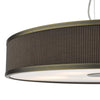 Alvaro 6 Light Pendant Bronze/Brown Shade close view picture of the shade