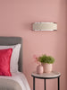 Alvaro Wall Light Chrome With Ivory Shade perfect for bedrooms