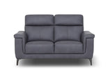 Anthony 2 Seater Sofa Graphite Close view front photo on the white backing