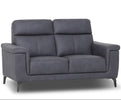 Anthony 2 Seater Sofa Graphite close view side photo on the white backing