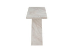 Apollo Console Table Taupe side view picture