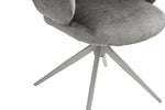 Apollo Dining Chair Mocha close view picture of the chair's seat and legs