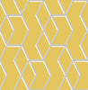 Graham & Brown Archetype Yellow & Silver Wallpaper