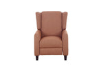 Archie Pushback Chair Rust front view picture on the white background