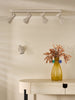 Arnel Single Spotlight Satin Taupe perfect for hallways