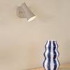 Arnel Single Spotlight Satin Taupe life style picture