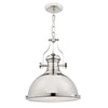 Arona 1 Light Pendant Polished Chrome picture on the white background