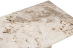 Artemis Coffee Table Mottled Mocha close view picture of the table's top