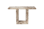 Artemis Console Table Mottled Mocha front view picture