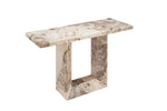 Artemis Console Table Mottled Mocha top view picture