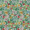 Joules Arts and Crafts Floral Wallpaper Rainbow close view picture of the pattern design