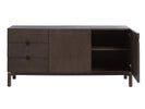 Arun Sideboard 160 cm picture with opened door on the white background