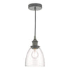 Stylish pendant for home decor Arvin Pendant Antique Chrome & Glass

