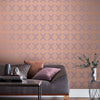 Contemporary wallpaper art – Graham & Brown Asian Lattice Blush