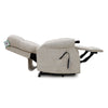 Astoria Dual Motor Lift & Tilt Chair Beige reclined side view picture