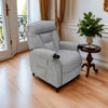 Astoria Dual Motor Lift & Tilt Chair Silver life style picture