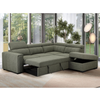August Sectional Sofa Bed RHF Turtle - Fabric Corner Sofa Bed Collection