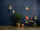Aurelia 15lt Cluster Pendant Black Chrome - Glass Lighting Collection