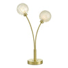 Avari 2 Light Table Lamp Satin Brass picture on the white background