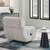 Avebury Recliner Rocker Armchair Linen life style photo from the back