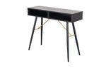 Barcelona Console Table with Copper Accents