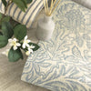Modern floral Belgravia Giovanna Trail Wallpaper Blue and Cream