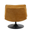 Bella Accent Chair Ochre reverse view picture