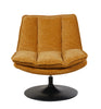 Bella Accent Chair Ochre front view picture