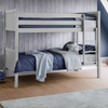 Functional bunk bed for versatile room setups.