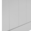 Minimalist bunk bed for streamlined decor.