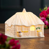 Belleek Classic Edition Piece 2025-Irish Thatched Cottage LED life style picture