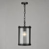 Bianka Pendant Light Matt Black picture on the ceiling