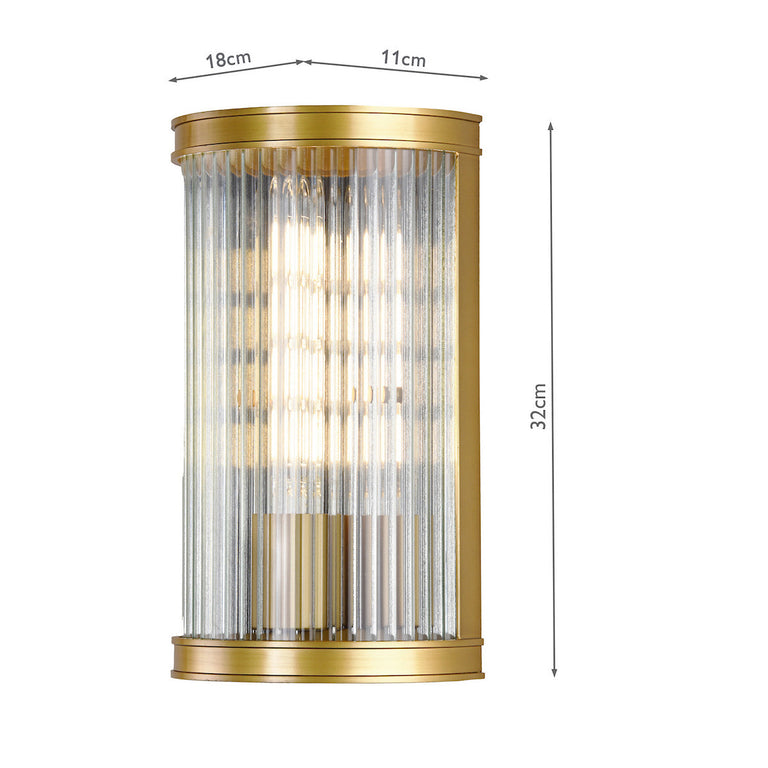 Bianka Wall Light Satin Bronze - Elegant Lighting Collection