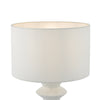 Bidelia Table Lamp Matt White close view picture of the shade