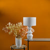 Bidelia Table Lamp Matt White life style picture