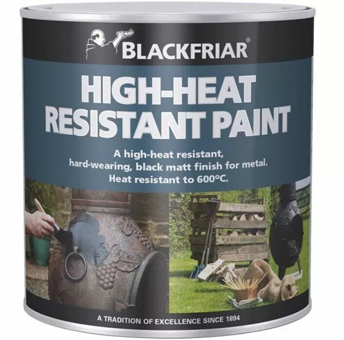 Blackfriar High-Heat Resistant Paint Black