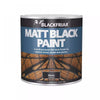 Blackfriar Matt Black Paint close view photo on the white background