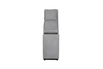 Blaine Console Sectional Greige front view picture